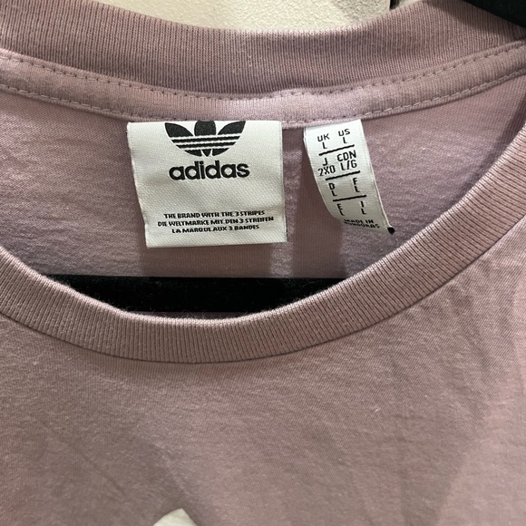 Lavender Adidas Men’s Shirt L - Picture 2 of 3